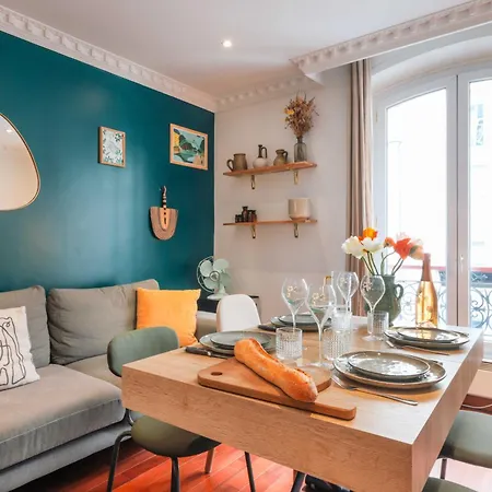Bright 4p Flat Canal St Martin Apartamento *
